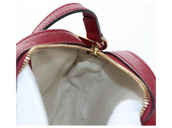 Borsa GUCCI Doraemon Micro GG Supreme in PVC e pelle Beige 625216 Auth ka5138M - vista 22
