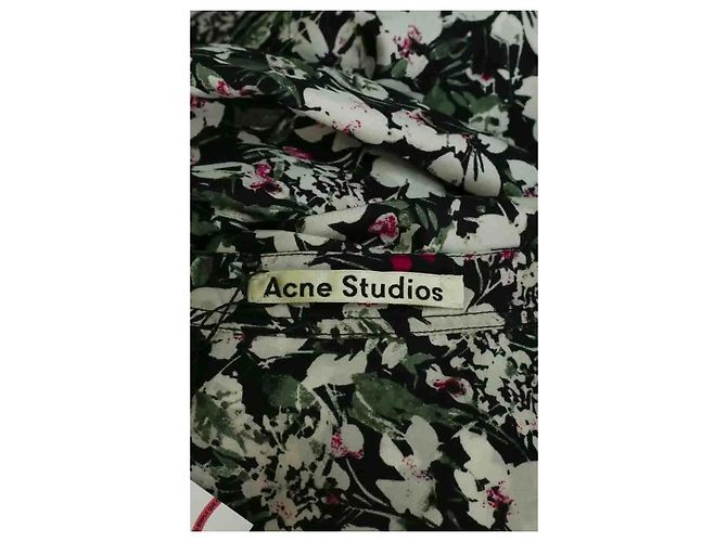 Acne Studios Black Silk Dress - view 5