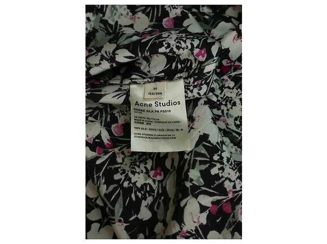 Acne Studios Black Silk Dress - view 6