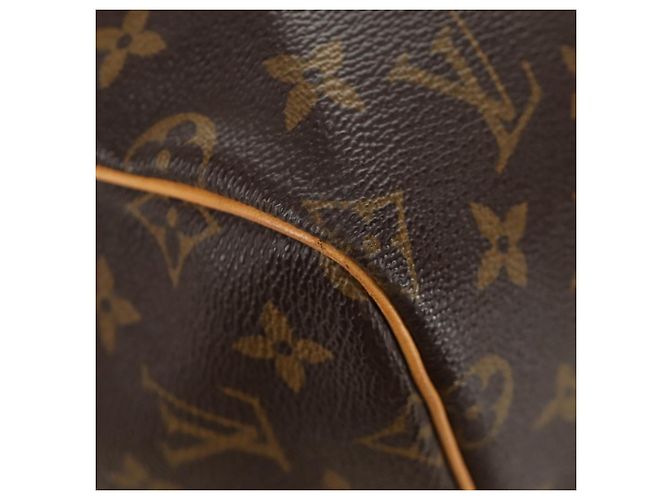 LOUIS VUITTON Borsa Boston Monogram Keepall 55 M41424 LV Auth 190169SAV Monogramma - vista 16