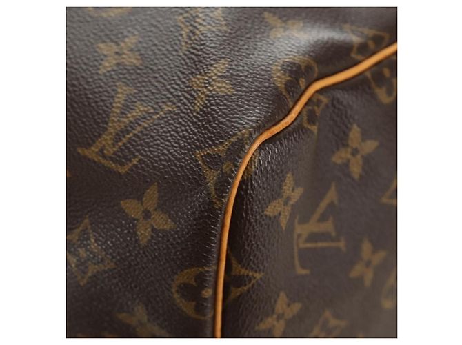 LOUIS VUITTON Borsa Boston Monogram Keepall 55 M41424 LV Auth 190169SAV Monogramma - vista 17