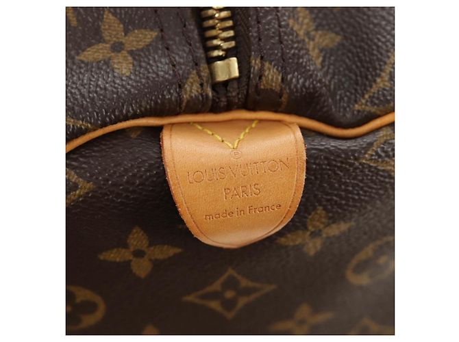 LOUIS VUITTON Borsa Boston Monogram Keepall 55 M41424 LV Auth 190169SAV Monogramma - vista 20