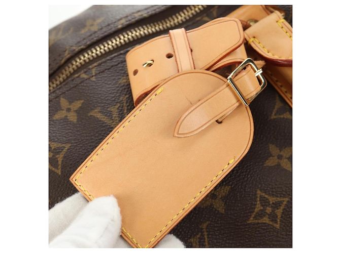 LOUIS VUITTON Borsa Boston Monogram Keepall 55 M41424 LV Auth 190169SAV Monogramma - vista 23