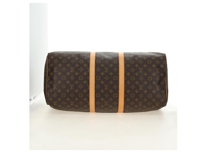 LOUIS VUITTON Borsa Boston Monogram Keepall 55 M41424 LV Auth 190169SAV Monogramma - vista 5