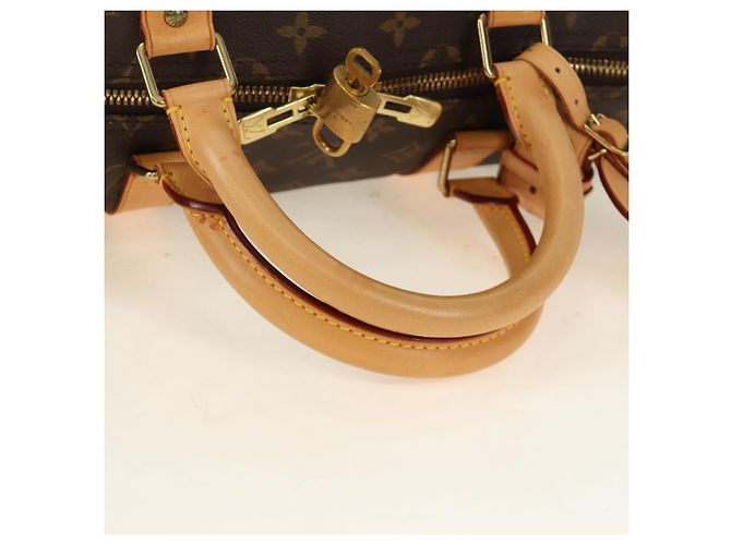 LOUIS VUITTON Borsa Boston Monogram Keepall 55 M41424 LV Auth 190169SAV Monogramma - vista 6
