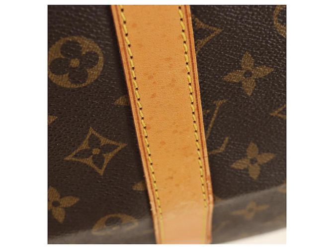 LOUIS VUITTON Borsa Boston Monogram Keepall 55 M41424 LV Auth 190169SAV Monogramma - vista 9