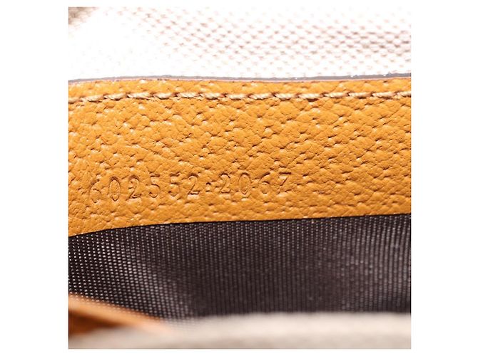 Borsa GUCCI Disney Collaboration Micro GG Supreme PVC Beige 602552 Auth ep15084M D'oro - vista 21