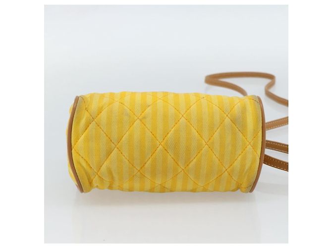 FENDI Handtasche Canvas 2way Gelbgold Authentisch 190664A Golden - Ansicht 5