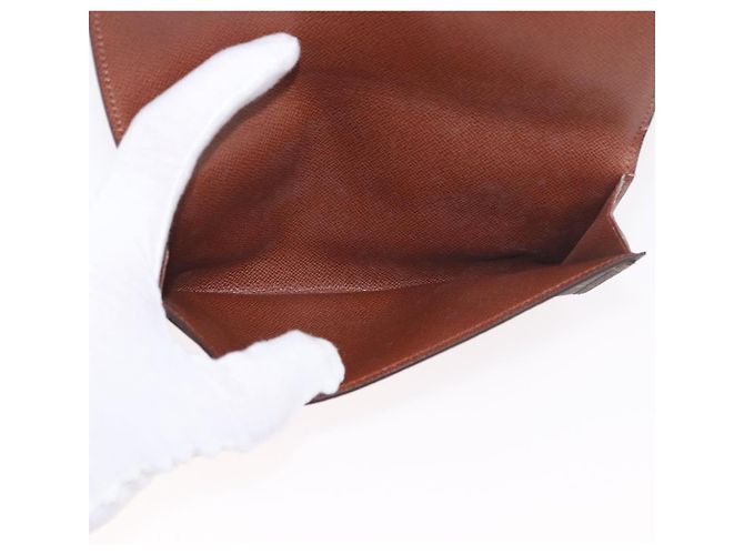 LOUIS VUITTON Monogram Porte En 3 Cartes Credit Wallet M61818 LV Auth BA13876V - vista 10