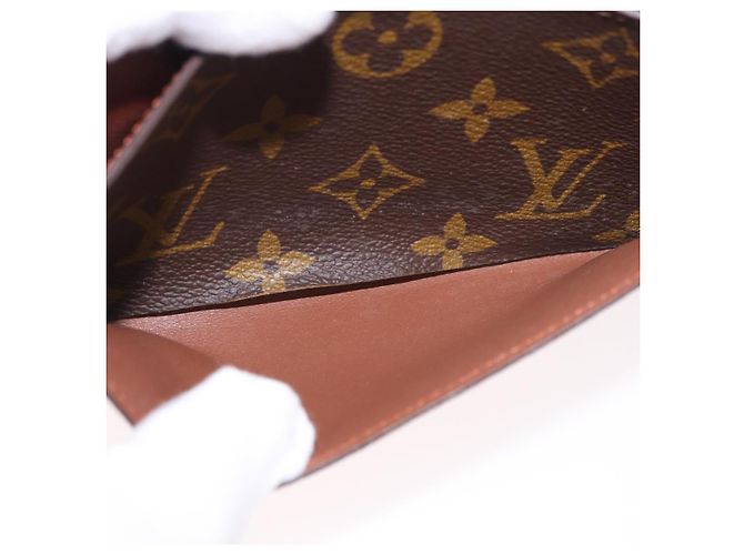 LOUIS VUITTON Monogram Porte En 3 Cartes Credit Wallet M61818 LV Auth BA13876V - vista 11