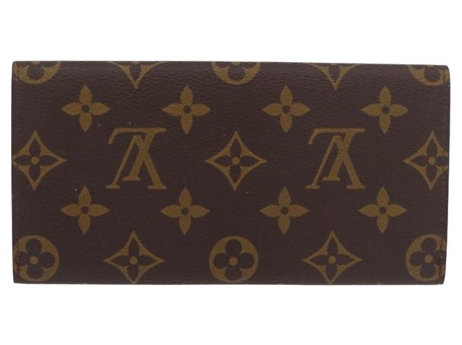 LOUIS VUITTON Monogram Porte En 3 Cartes Credit Wallet M61818 LV Auth BA13876V - vista 2