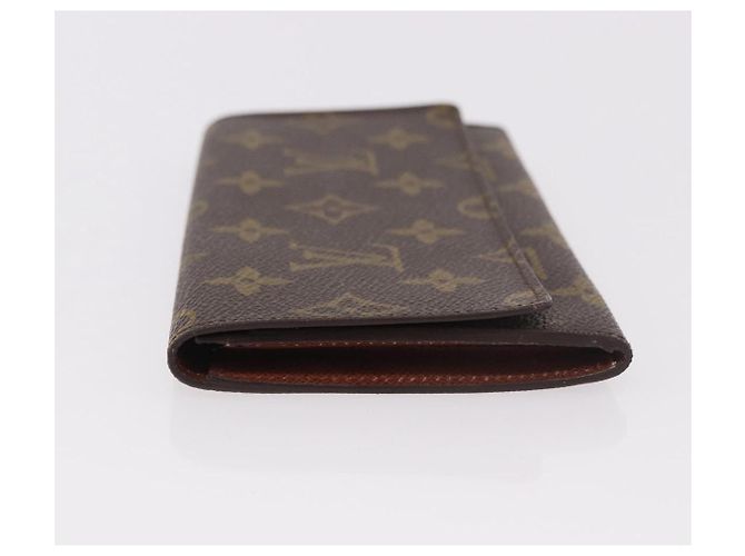 LOUIS VUITTON Monogram Porte En 3 Cartes Credit Wallet M61818 LV Auth BA13876V - vista 4
