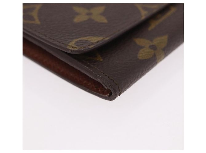 LOUIS VUITTON Monogram Porte En 3 Cartes Credit Wallet M61818 LV Auth BA13876V - vista 7
