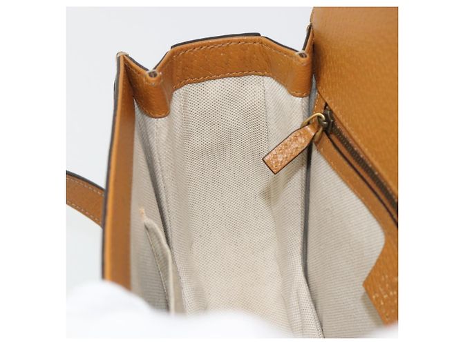 Bolso GUCCI Micro GG Supreme GUCCIxDisney en PVC Beige Oro 602694 Auth ep15085M Dorado - vista 19