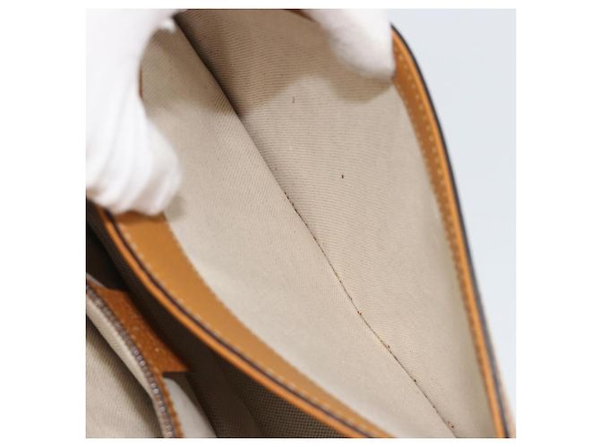 Bolso GUCCI Micro GG Supreme GUCCIxDisney en PVC Beige Oro 602694 Auth ep15085M Dorado - vista 23