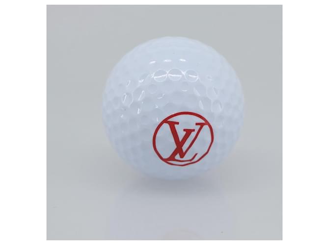 LOUIS VUITTON Monogram Eclipse Set golf Andrews Golf Ball GI0344 LV Auth 191545M Monogramme - vue 24