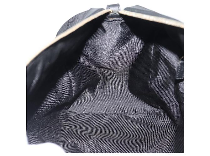 Borsa Boston GUCCI GG Canvas Nera Oro 000 0846 Auth fm5397V Nero D'oro - vista 20