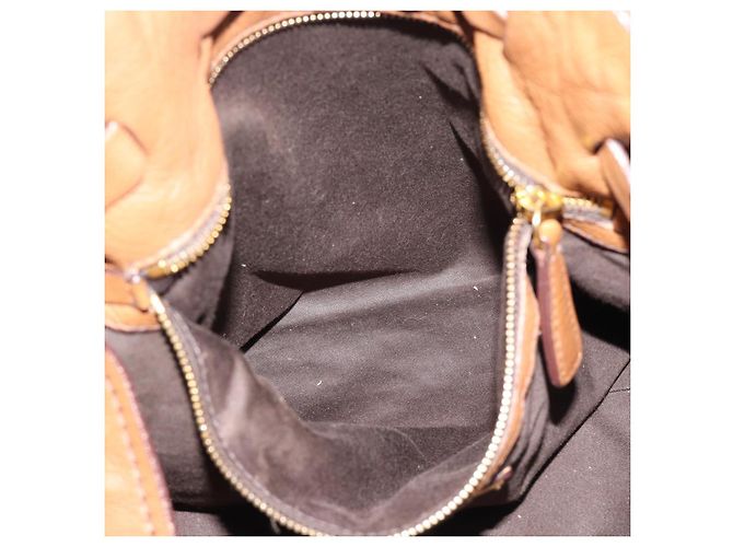Borsa Tote in Pelle Miu Miu Marrone Auth 187989V - vista 22