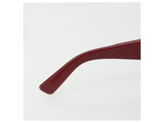 Gafas de sol BOTTEGA VENETA de plástico Rojo Auth 190515M Roja - vista 11