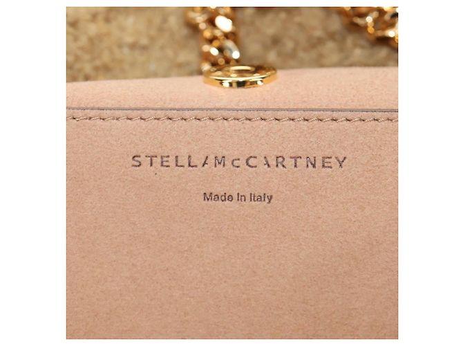 Autre Marque Borsa a Spalla Stella MacCartney Chain Falabella Bore 2way Brown Gold Auth 190391V Marrone D'oro - vista 20