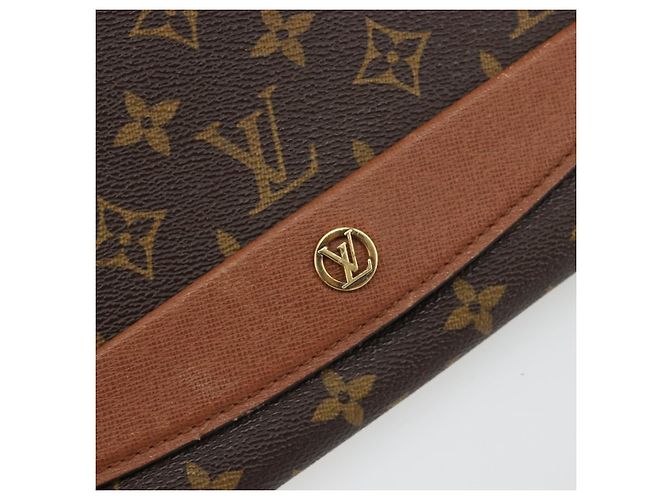 LOUIS VUITTON Borsa a Spalla Monogram Bordeaux 27 M51797 LV Auth bs35967 Monogramma - vista 18
