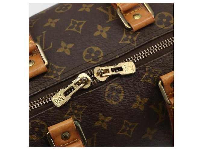 LOUIS VUITTON Monogram Keepall 45 Boston Bag M41428 LV Auth 187867A Monogramma - vista 10