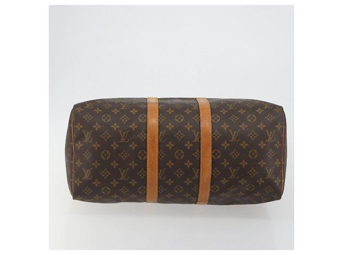 LOUIS VUITTON Monogram Keepall 45 Boston Bag M41428 LV Auth 187867A Monogramma - vista 5
