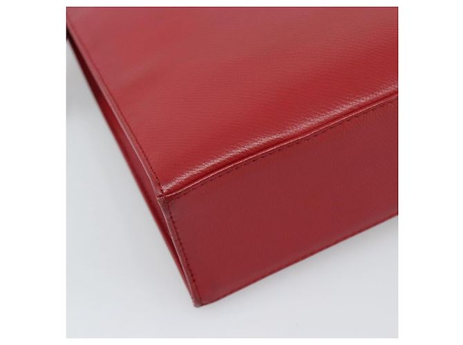 Borsa a Spalla MCM in Pelle Rossa e Oro Auth ar14008 Rosso D'oro - vista 13