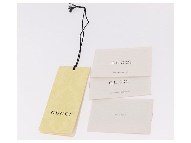 Marsupio per bambini GUCCI Sherry Line in tela verde argento 502095 Auth BA13773V - vista 21