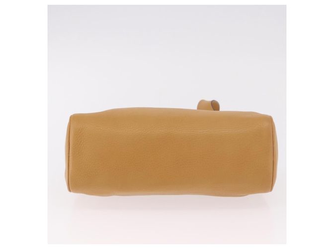 Borsa a Spalla in Pelle Beige Oro PRADA Auth gh2210A D'oro - vista 5