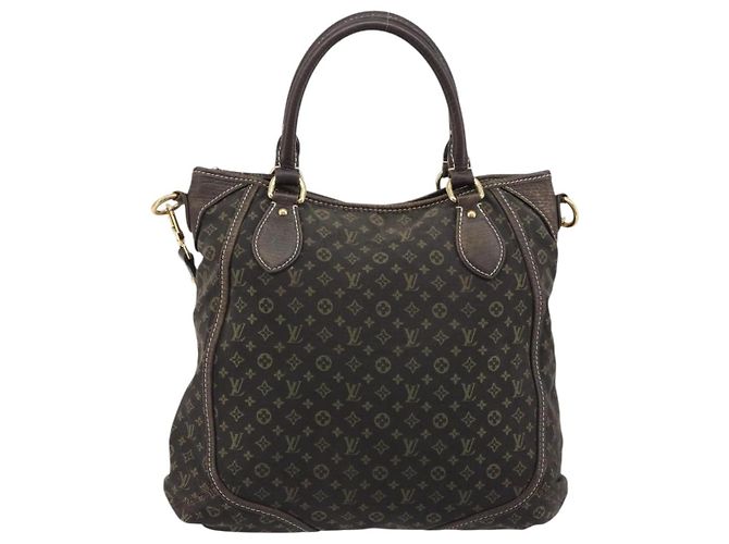 LOUIS VUITTON Monogram Mini Lin Buzasu Anjoul Brown Ebene M95617 LV Auth BA13988 Marrone Damier ebene - vista 13