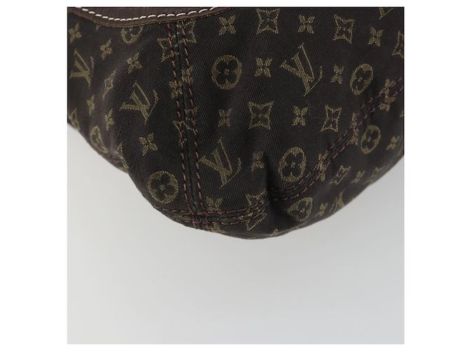 LOUIS VUITTON Monogram Mini Lin Buzasu Anjoul Brown Ebene M95617 LV Auth BA13988 Marrone Damier ebene - vista 17