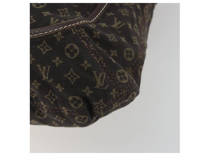 LOUIS VUITTON Monogram Mini Lin Buzasu Anjoul Brown Ebene M95617 LV Auth BA13988 Marrone Damier ebene - vista 18