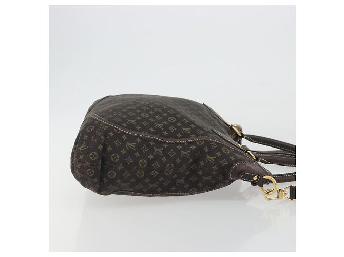 LOUIS VUITTON Monogram Mini Lin Buzasu Anjoul Brown Ebene M95617 LV Auth BA13988 Marrone Damier ebene - vista 3
