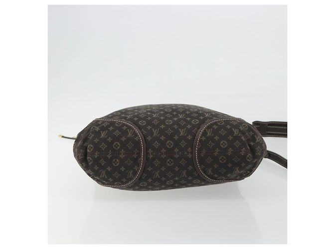 LOUIS VUITTON Monogram Mini Lin Buzasu Anjoul Brown Ebene M95617 LV Auth BA13988 Marrone Damier ebene - vista 5