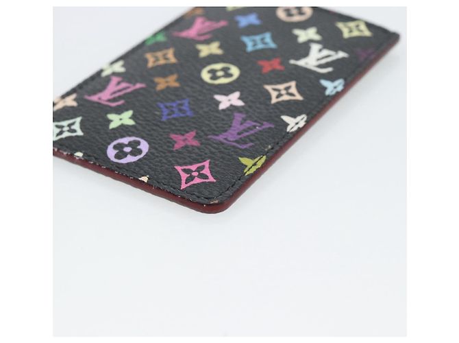 LOUIS VUITTON Monogram Multicolor Etui Miroir Mirror Black M92651 Auth 191563V Nero - vista 15