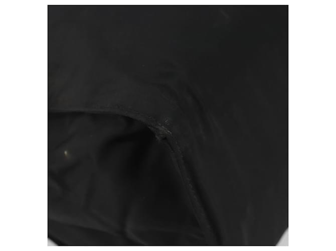 Borsa PRADA Nylon Nero Oro Auth ar14012 D'oro - vista 14