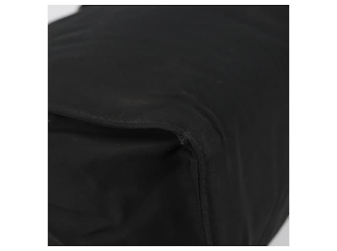 Borsa PRADA Nylon Nero Oro Auth ar14012 D'oro - vista 16