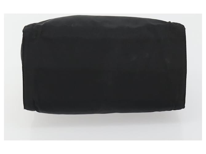 Borsa PRADA Nylon Nero Oro Auth ar14012 D'oro - vista 5