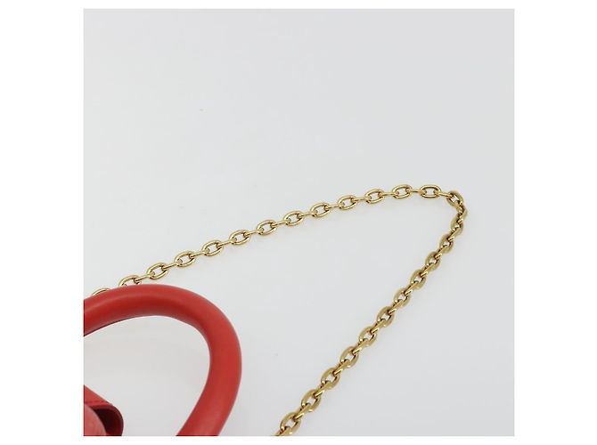 LOUIS VUITTON Clutch Nanogram Monogram Rossa M22327 LV Auth ka5104SM Rosso - vista 15