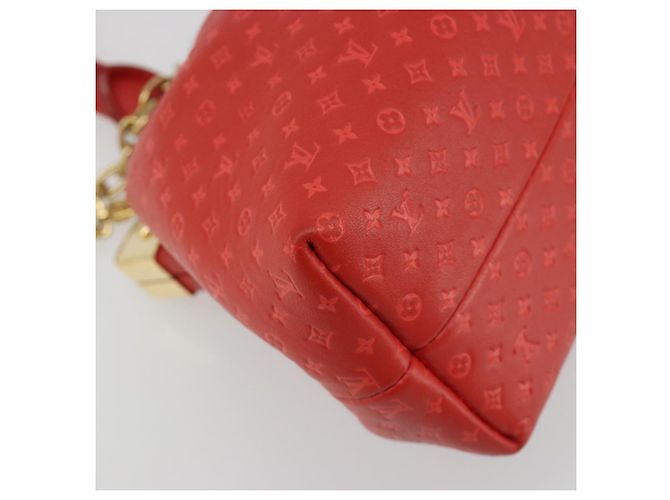LOUIS VUITTON Clutch Nanogram Monogram Rossa M22327 LV Auth ka5104SM Rosso - vista 18