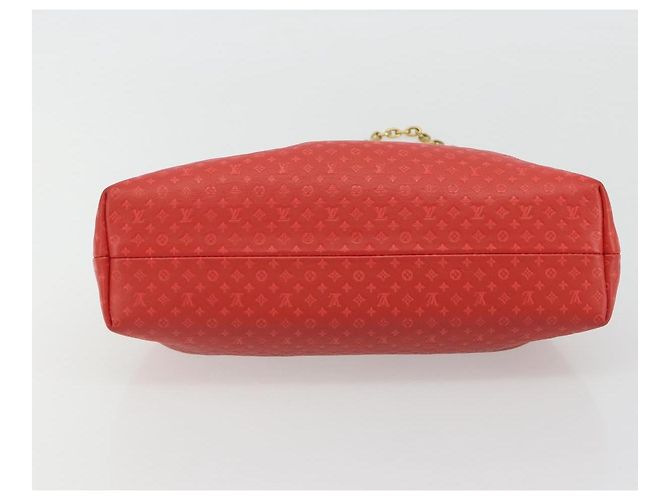 LOUIS VUITTON Clutch Nanogram Monogram Rossa M22327 LV Auth ka5104SM Rosso - vista 6