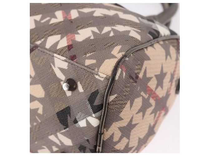 Borsa a mano BURBERRY Nova Check PVC 2way Beige Auth gh2159A - vista 16