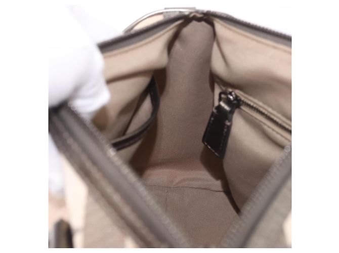 Borsa a mano BURBERRY Nova Check PVC 2way Beige Auth gh2159A - vista 22