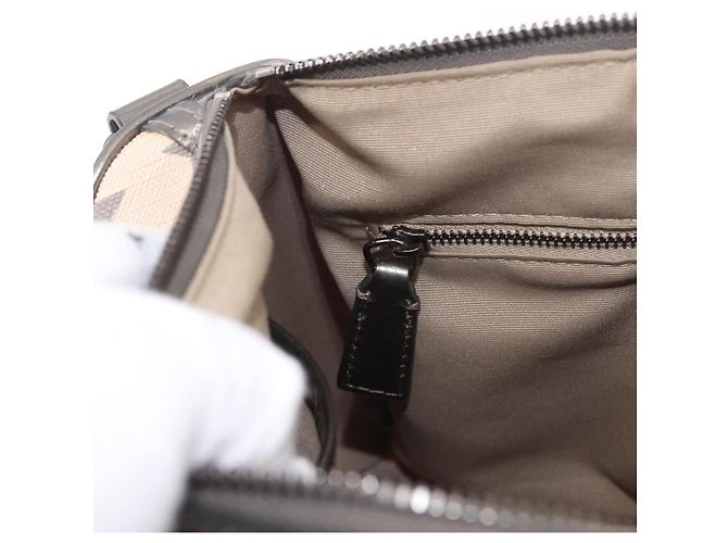 Borsa a mano BURBERRY Nova Check PVC 2way Beige Auth gh2159A - vista 23