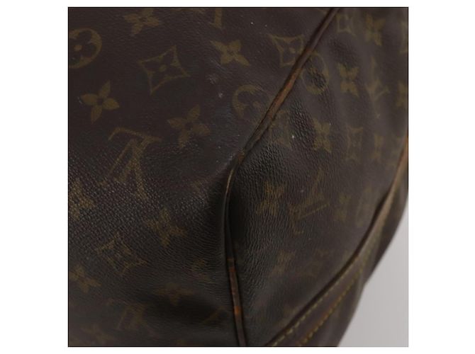 LOUIS VUITTON Monogram Keepall Bandouliere 55 Borsa Boston M41414 LV Auth 190288 Monogramma - vista 16