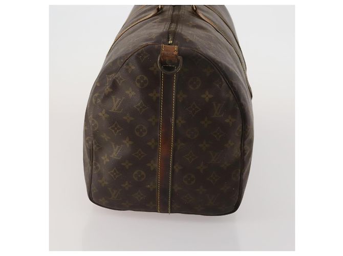 LOUIS VUITTON Monogram Keepall Bandouliere 55 Borsa Boston M41414 LV Auth 190288 Monogramma - vista 3