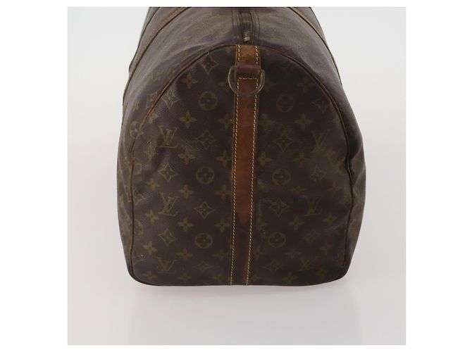 LOUIS VUITTON Monogram Keepall Bandouliere 55 Borsa Boston M41414 LV Auth 190288 Monogramma - vista 4