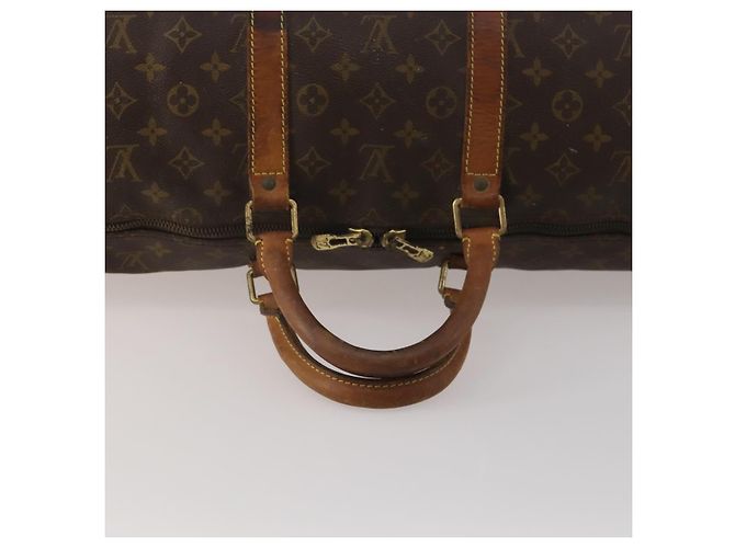 LOUIS VUITTON Monogram Keepall Bandouliere 55 Borsa Boston M41414 LV Auth 190288 Monogramma - vista 7