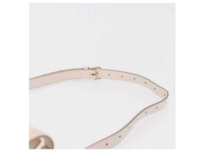 BALLY Marsupio in Vinile Clear Gold Auth 191554A D'oro - vista 14